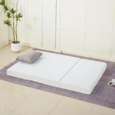 High Quality Soft Tri-Folding Compressed Memory Mattress Portable Foldable Travel and Camping for Bedroom