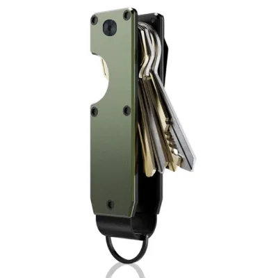 2026 New Popular Aluminium Alloy Keyholder Keychain Compact Keys Organizer As Business Gift for Men
