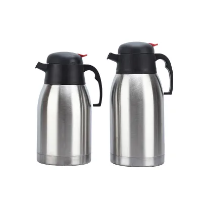 Professional Camping Tea Coffee Pot Non Stick Thermos Coffee Pot Vacuum Carafe Pot Functional Whistling Tea Coffee Water Kettle
