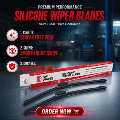 Baiwon Wholesale Soft Multifunctional Auto Windscreen Car Wiper Blade Manufacture for Rainy Day with High Quality Rubber