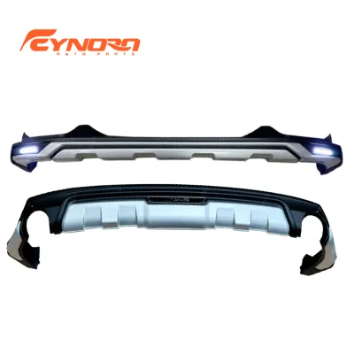 Car Mazda Cx5 Front Rear Diffuser for Mazda CX5 CX-5 2017 2018 2019 2020 2021 Bumper Lip Set Modified Cx-5 Body Kit Sports Style