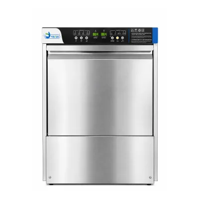 Freestanding Commercial Glass Washing Machine Automatic Stainless Steel 12 Sets Capacity for Bar Coffee Shop Household