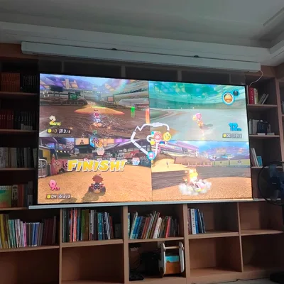 72-inch Concealed Cable-driven Electric Screen Suitable for Home Projectors, Commercial Projectors and Other Applications Espo.n