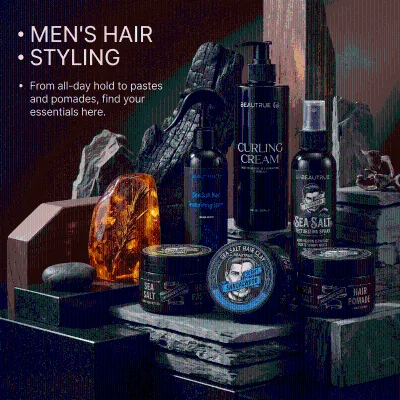 Barbershop Supplier Hair Styling Mousse Sea Salt Spray Curling Cream Hair Clay Matte Pomade Professional Hair Styling Products