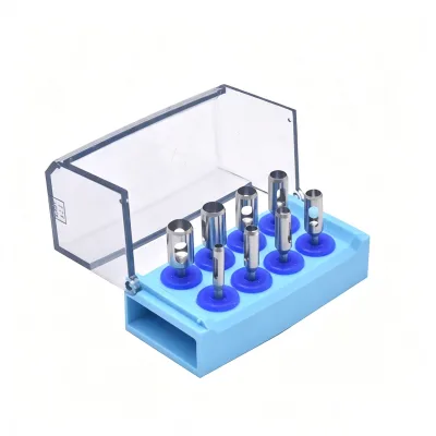8pieces/box Implant Instruments Power Grip Dental Circumcision Cutter Set with Gingival Drill
