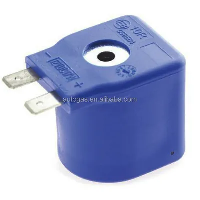 New HFAUTOGAS AT09 AT13 AT12 REDUCER COILS Blue Solenoid Valve Winding Sets for LPG Sequential Regulator SUPER 12V 17W