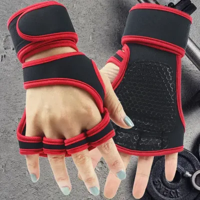 Factory Direct Sales Lightweight Weightlifting Gym Gloves Unisex Sports Gloves Fingerless