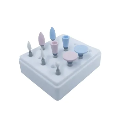 Wholesale Price Rotary Polishing Kit Finishing and Polishing Burs New Design Dental Lab Dental Silicone Polishing Kit