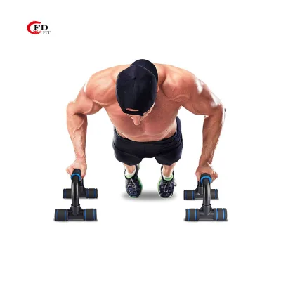 FD Adjustable Gym Workout Handles Floor Sports Weights Wrist Wraps Exercise Pushup bar Portable Equipment