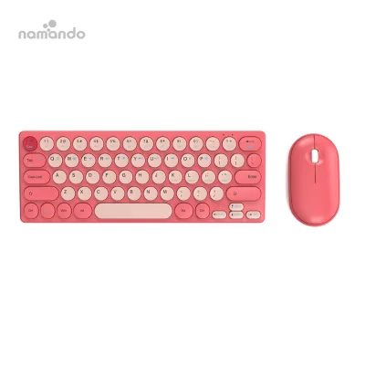 Wireless Mouse And Keyboard Combo 2.4GHz Connection Long Battery Life Durable Low-Noise Design OS