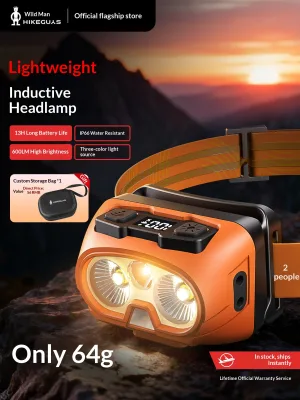 2026 New Model High-Intensity Ultra-Bright IP66 Camping Outdoor Climbing Hiking Small Sea Fishing Mountain Climbing Rechargeable