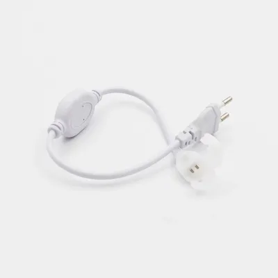 EU UK US Flat Round Plug 2A 4A 8A for Wired Wireless LED Strip Connection Ip54 Ip65 for LED Strip Power Source