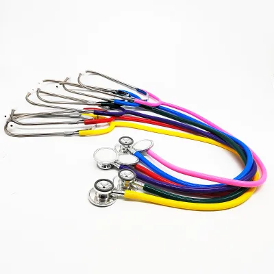 Student Nurse Stetoskop Light Weight Estuche De Estetoscopio Single Head Dual Head Stetoscope Colorful Stethoscope