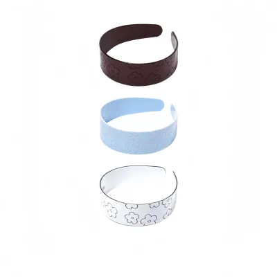 Solid Color Wide Version Headband for Women Gentle Versatile Floral Hair Clip Fashionable Stylish Acetate Headband