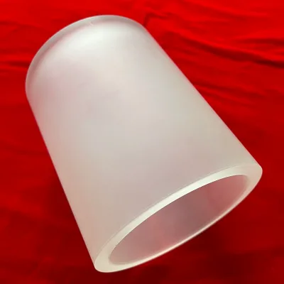 Big Size Silica Glass Sandblast Oil burner Glass Pipe