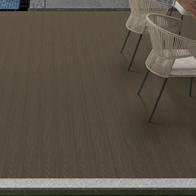 WPC Terrace Decking Anti-Aging Splinter Free Yard WPC Outdoor Flooring 2900mm Length Waterproof Crack Resistant Outdoor Living