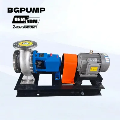 316L Material Open Impeller Centrifugal Pump IH Explosion-proof Chemical Pump