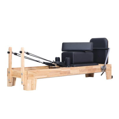 Manufacturers Customized Home and Commercial Pilates Small White Bed Full Track Rounded Corner Yoga Pilates Reformer