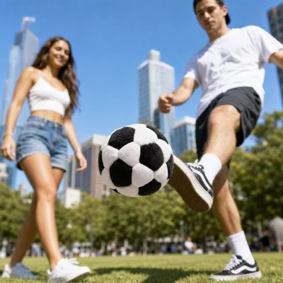 Soccer Wholesale Foot Coordination Training Outdoor Play Hacky Sack Spiral Pellet Filled Footbag Ball Soft Dirt Bag Hacky Sack