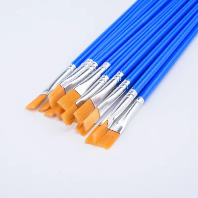 Paint Brushes Small Lube Oil Brush Nylon Flat Hair Small Lubricating Lube Brush for Mechanical Keyboard