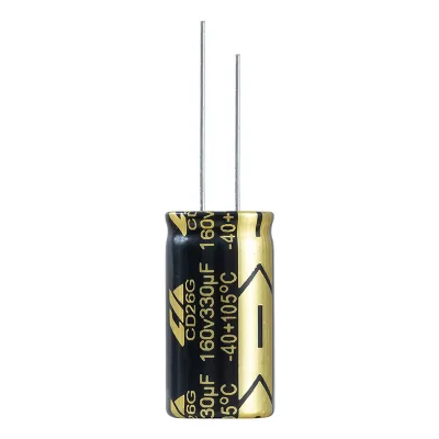 High Performance CD26G Series Bi-polar 0.1-22000 F Aluminum Electrolytic Capacitors Low Temperature Start for LED Drivers High