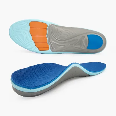 Custom Private Label Insoles Sport Running Arch Support Shock Absorbing Lightweight Athletic Shoe Insole Breathable for Sneaker