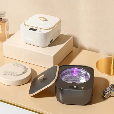 2025 Trending Product Ultrasonic Cleaning Machine 48kHz Watch Cleaning Machine Customized Color Retainer Cleaner