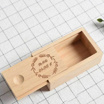 Handmade Luxury Gift Birch Pine Bamboo Solid Wood Box Jewellery or Craft Storage Box