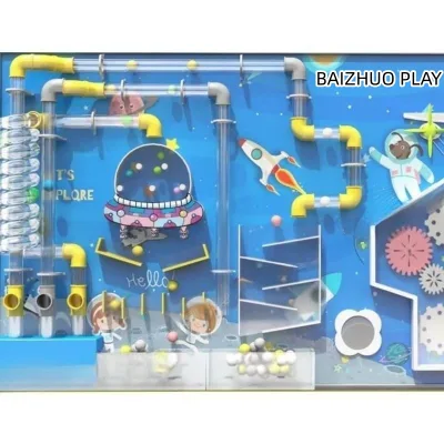Scientific Naughty Castle Ball Pool Puzzle Wall Equipment Develop Children Brain Science and Technology Laboratory Wall Fort
