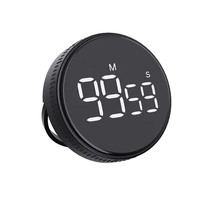 Silent Digital Cooking Timer New Magnetic Sports Learning Time Manager Household Electronic Kitchen Timer Plastic Metal Material