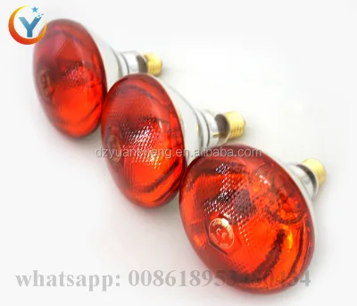 100W - 275W Infrared Warm Lamp for Broiler Chicken Equipment Poultry Heat Lamp/Brooding Lamp/Heat Lamp for Chicks