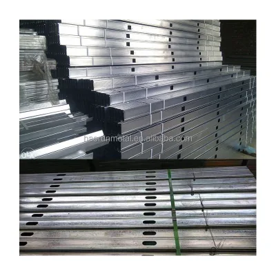 Plasterboard Steel Frame Galvanized Steel 6-inch X 8 Ft. Galvanized Steel Wall Framing Stud