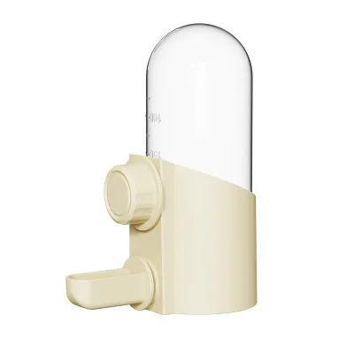 Small Automatic Water Feeder for Birds Durable Non-Punching Kettle Hanging Feature for Outdoor Use Bird-shaped Bottle House