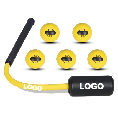 OEM Custom Baseball Swing Trainer EVA Weighted Barrel Nylon Rope for Speed Power Strength Drills