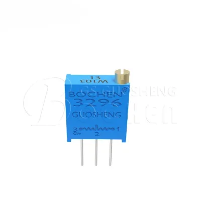 Multi-Turn Cermet Trimmer Wide Resistance Range Bochen3296W Cermet Trimmer Potentiometer
