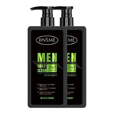 Plant Extract Herbal Anti-itch Fresh Fragrance Hair Oil Control Shampoo Clear Men's 2 in 1 Anti-dandruff Shampoo
