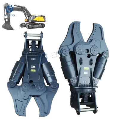 CE Good Price New 20ton Excavator Shear Secondary Demolition Double Cylinder Hydraulic Cutting Force Iron Scrap Metal Shears