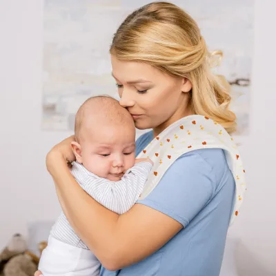 10 Pack Muslin Burp Cloths 100% Cotton Muslin Cloths Large Extra Soft and Absorbent Baby Burping Cloth