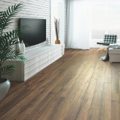 IEC62321 Three-layer 9 Coat UV Lacaquered Grade ABC Anti Slip T&G 15mm European White Oak Engineered Flooring with Dining