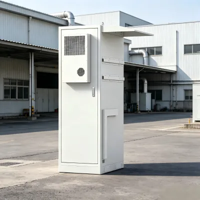Air Cooling Lithium Battery Storage System 314Ah 96kWh IP54 Protection Level Outdoor Cabinet for High Voltage Solar System