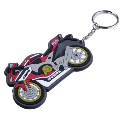 High Quality Custom Design Car Shaped 3d Soft Pvc Rubber Keychain