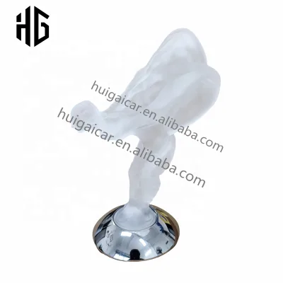 Front Engine Hood Exterior Illuminated Spirit Emblems for RR Ghost Wraith Cullinan Crystal Spirit of Mark With LED Lights