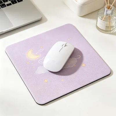 Zero Stretch Wholesale Mousepad Non Slip Custom PVC Mousepad Desk Mat for Chemical Plant
