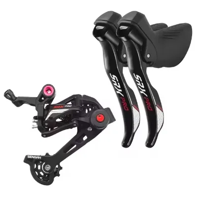 SENSAH SRX PRO 1x11 Speed 11s Road Bicycle Bike Groupset Alloy R/L Shifter & Rear Derailleurs for Gravel-Bikes & Cyclo-Cross
