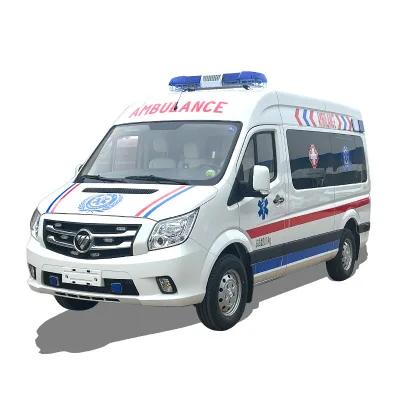 Foton Tuano 120 Long-Axis Ambulance New Direct From Manufacturer with Diesel Fuel Negative Pressure Transfer Monitoring