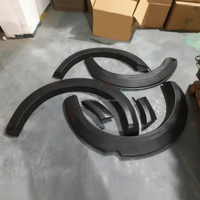 Auto Parts Exterior Accessories Wheel Arches Car Fender Flares With Light for Poer Commercial Version 2019 2020 2021
