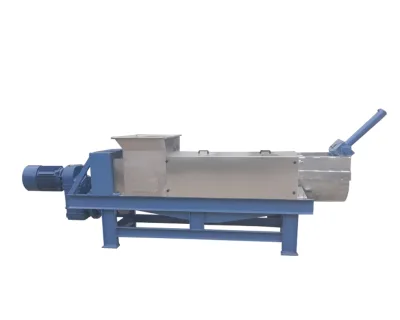 Single Screw Press Is Suitable for Fruit Pressing