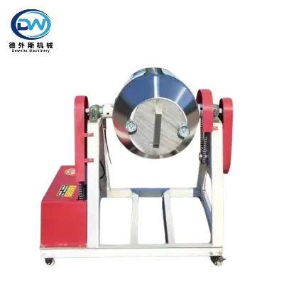 Hot Sale Stainless Steel Rotary Dry Ingredient Spice Mix Machine Blender Food Washing Powder Drum Mixer