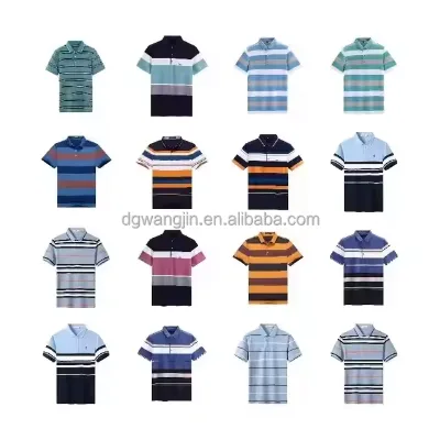 Men's Short-Sleeved for Polo Shirt Custom Logo Embroidered Printed Design Quick Dry Breathable Solid Color Summer New Plus Size
