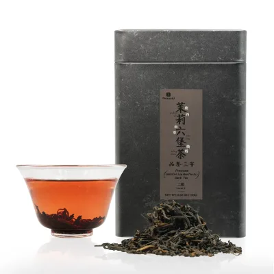 ITeaworld Jasmine Liu Bao Dark Tea Fragrant Loose Leaf Smooth & Aromatic